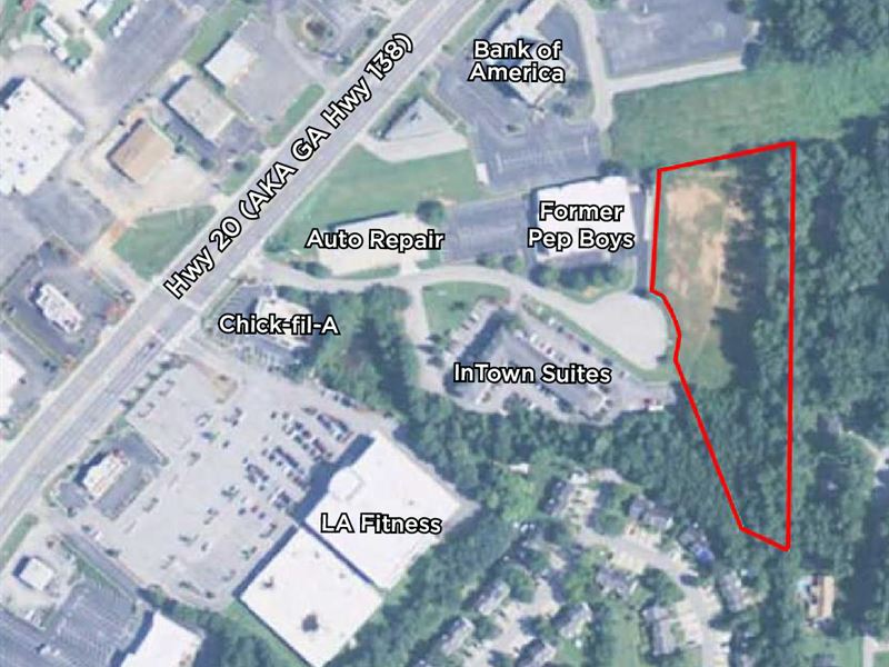 Auction - 3.92 Acres : Conyers : Rockdale County : Georgia