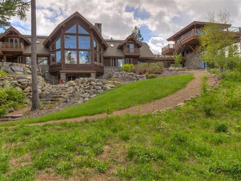 Secluded Mountain Retreat Locate : Whitefish : Flathead County : Montana