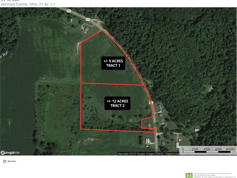 Sr 800, 21 Acres : Tippecanoe : Harrison County : Ohio