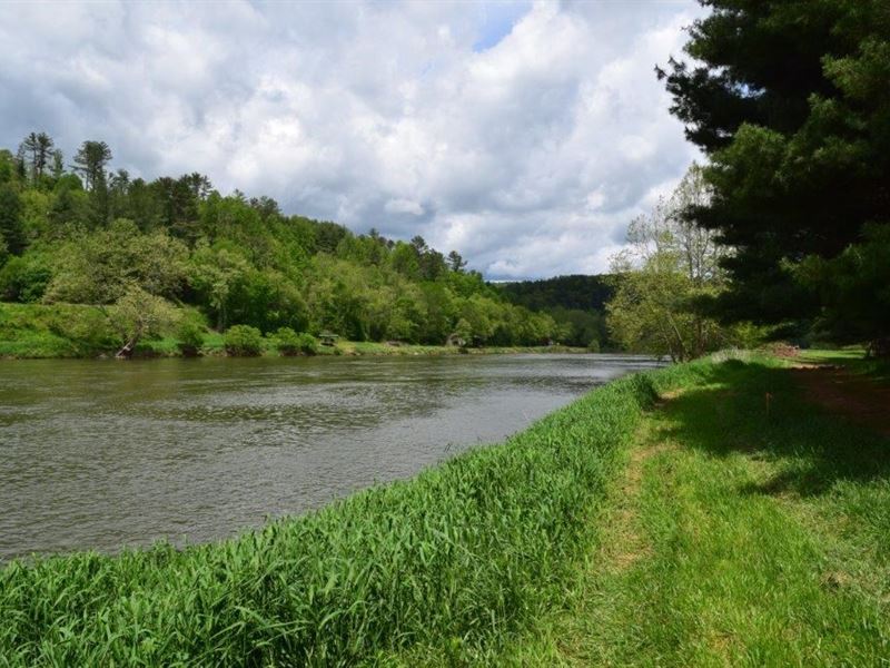 Riverfront Land in Galax VA : Galax : Grayson County : Virginia