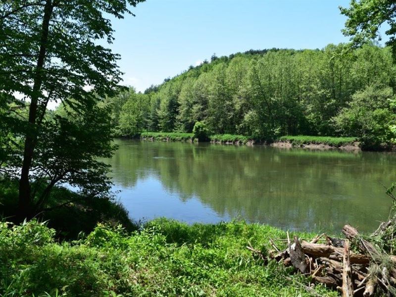 Water Front Fishing Property : Galax : Grayson County : Virginia