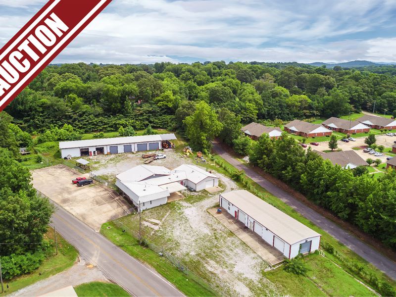 Absolute Auction, Commercial Bldgs : Anniston : Calhoun County : Alabama