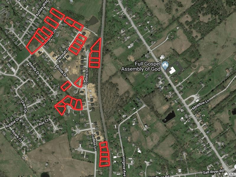 27 Residential Home Sites : Lawrenceburg : Anderson County : Kentucky