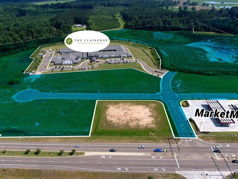 85 Acres Fully-Entitled in Opp Zone : McComb : Pike County : Mississippi