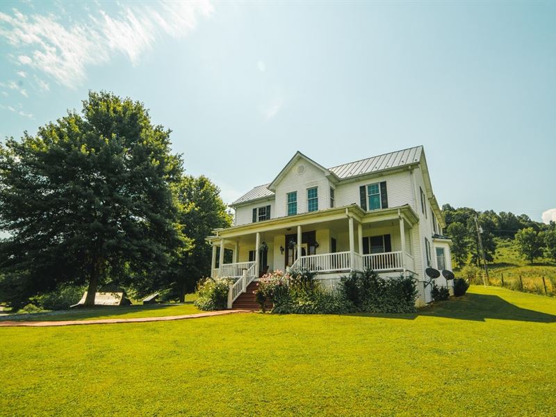 Farmhouse Land Online Only Auction : Saltville : Smyth County : Virginia
