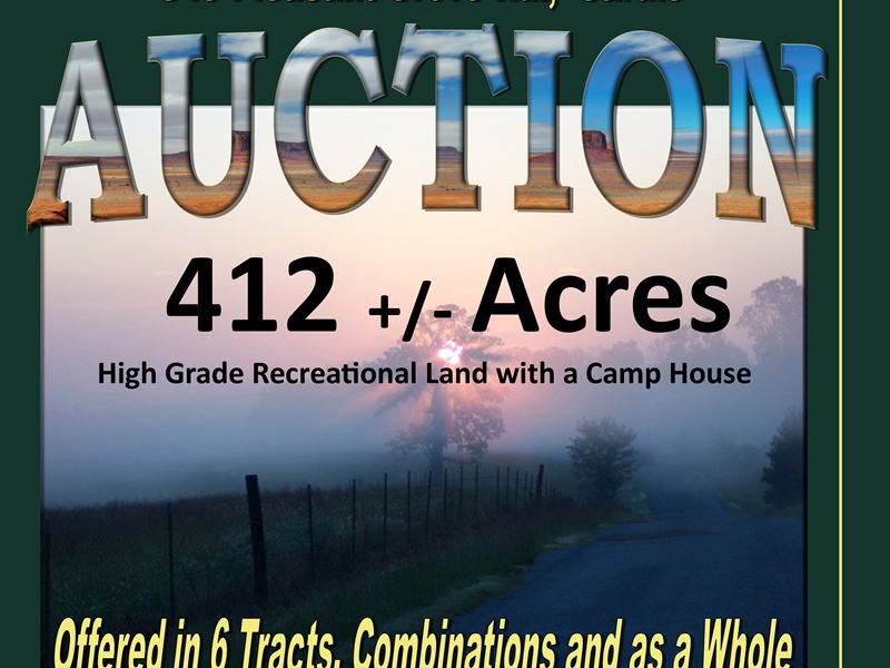 Land and Home Offered in 6 Tracts : Sardis : Panola County : Mississippi