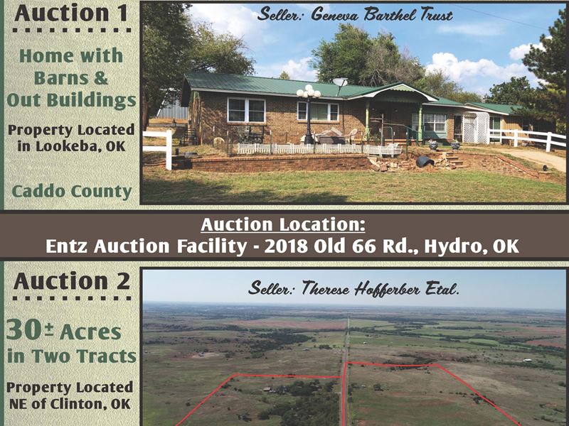 1 Day, 2 Auctions : Hydro : Oklahoma County : Oklahoma