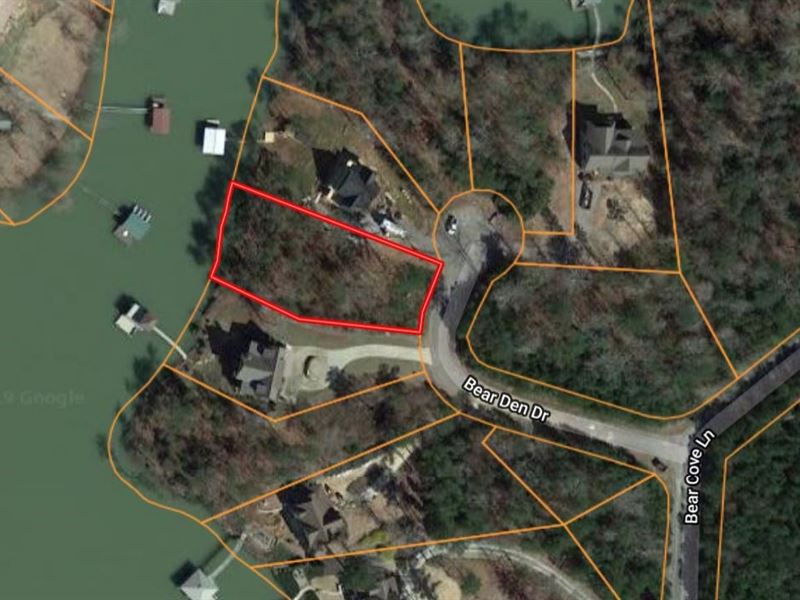 Smith Lake Lot 14 Bear Den Drive : Arley : Winston County : Alabama