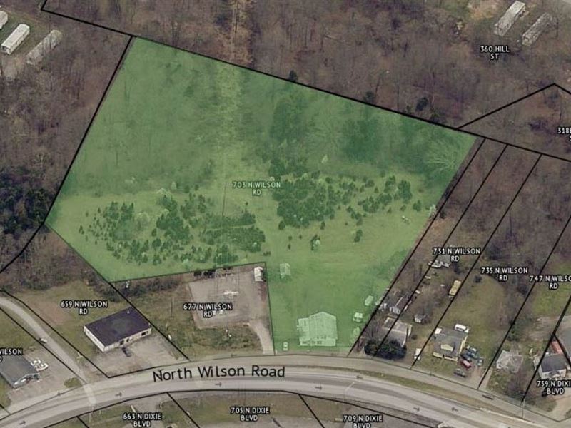 Commercial Zoned Development Ground : Radcliff : Hardin County : Kentucky