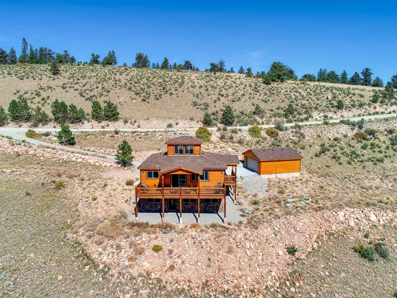 Cabin, Hunting & Fishing Rights : Fairplay : Park County : Colorado