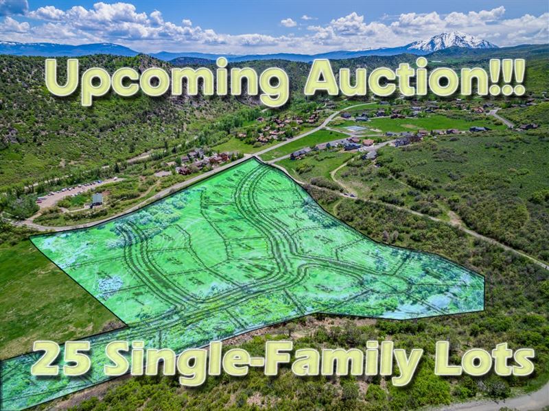 Glenwood Springs Pud Land Auction : Glenwood Springs : Garfield County : Colorado