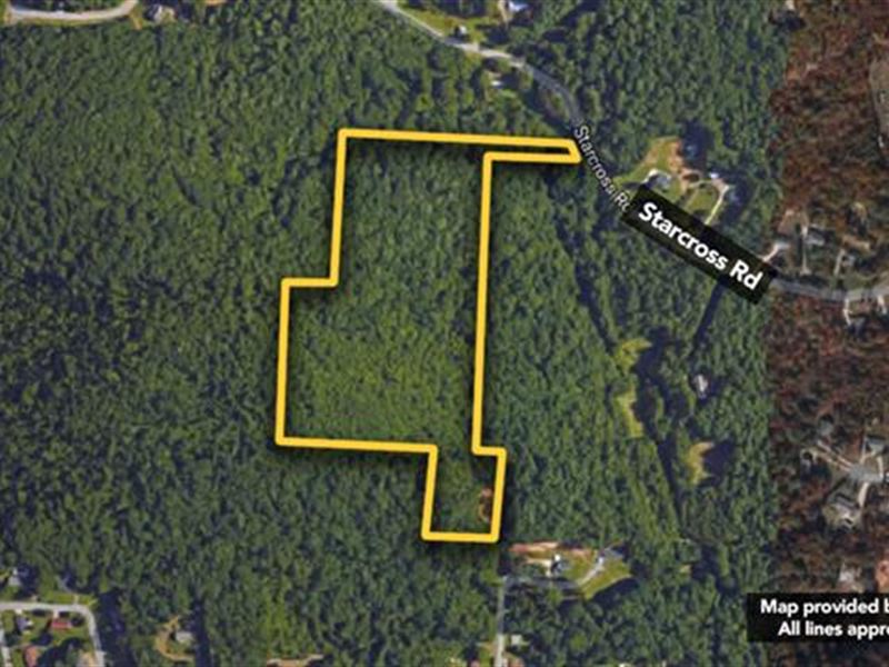 18.74 Acres of Vacant Land : Lenoir : Caldwell County : North Carolina