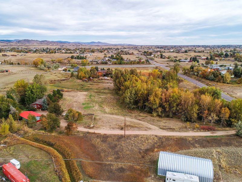 5 AC Rural Property, Horse Arena : Berthoud : Larimer County : Colorado
