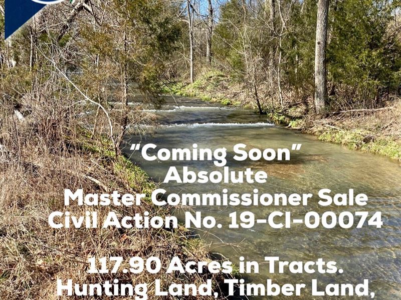 Hunting, Recreational, Cattle Farm : Columbia : Adair County : Kentucky
