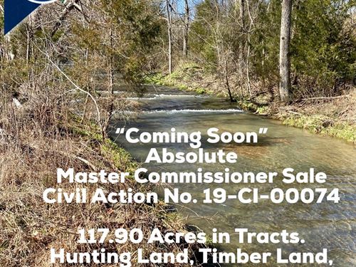 Hunting, Recreational, Cattle Farm : Columbia : Adair County : Kentucky