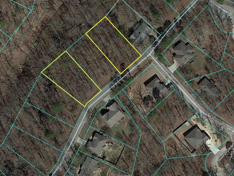 2 Residential Lots : Bella Vista : Benton County : Arkansas