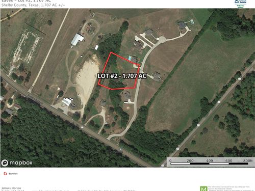 Auction Res Lot 2 Magnolia Manor : Center : Shelby County : Texas