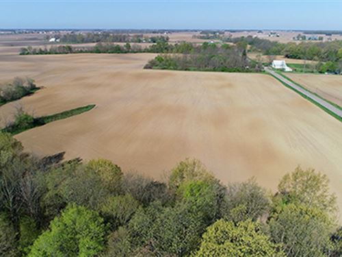 Important Land Auction In Indiana : Gaston : Delaware County : Indiana