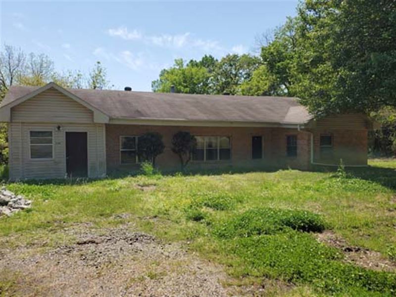 Auction, Home & Shop Bldgs : Pottsville : Pope County : Arkansas