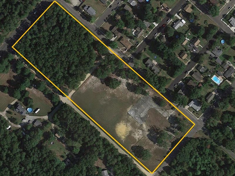 6.82 Acre Development Site : Egg Harbor City : Atlantic County : New Jersey