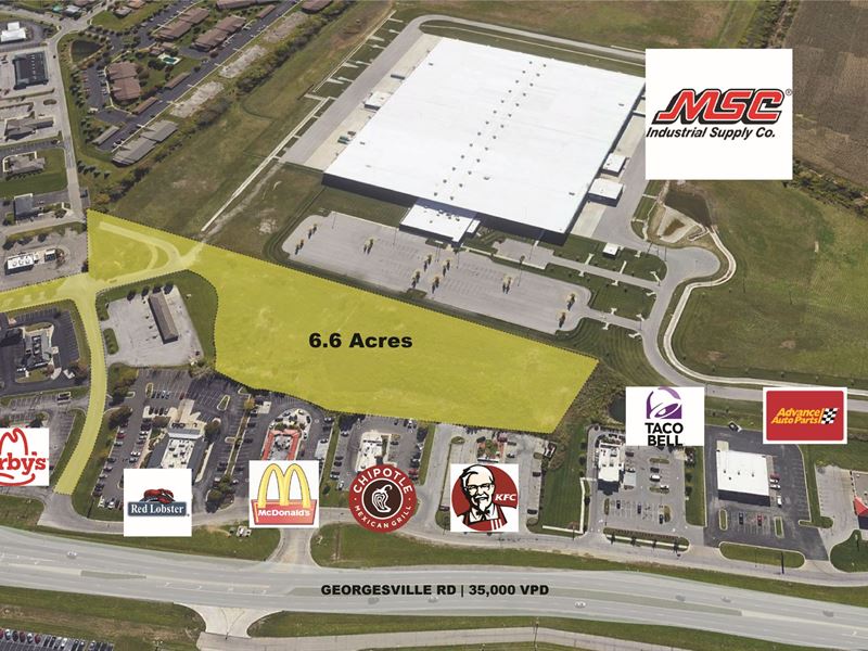 6.65Ac Next to Lowe's & Kroger : Columbus : Franklin County : Ohio