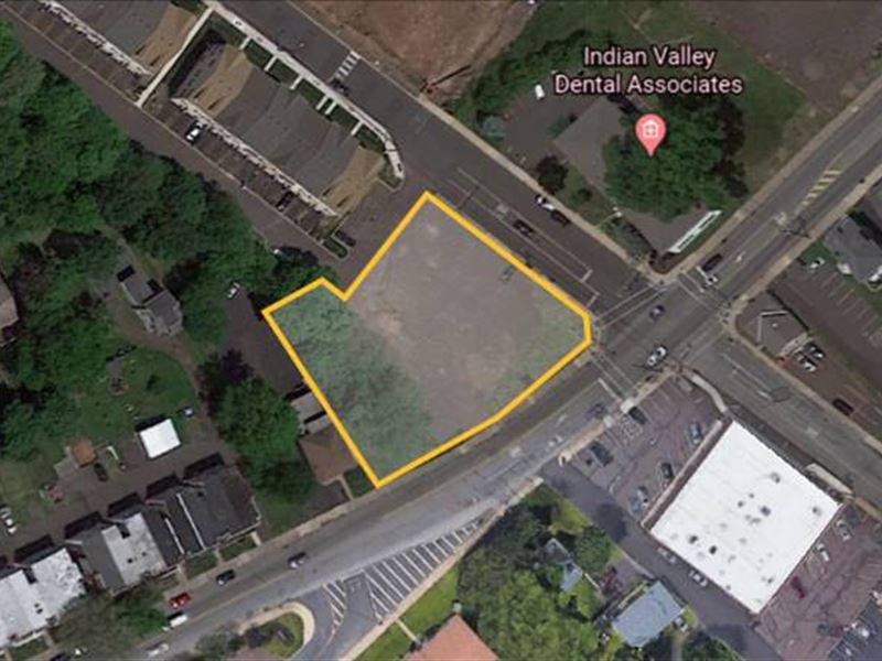 .6+/- Acre Corner Commercial Lot : Souderton : Montgomery County : Pennsylvania