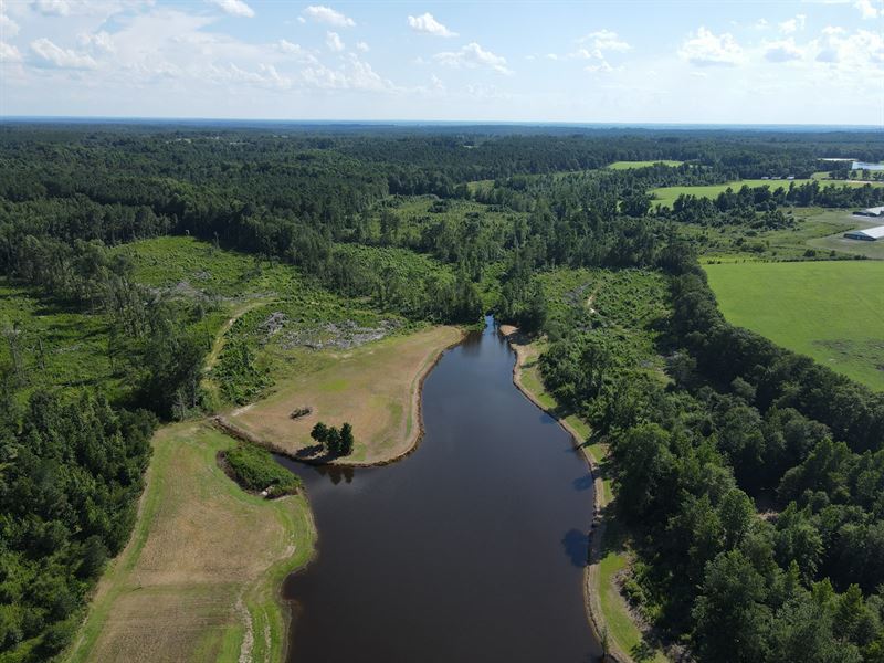 Rolling Acreage Large Lake Morven : Morven : Anson County : North Carolina