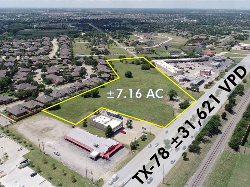Dallas Msa Land, $121K Income : Sachse : Dallas County : Texas