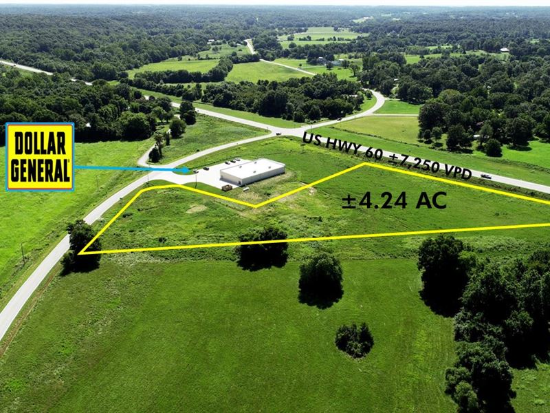 Dollar General Land, Neosho, MO : Neosho : Newton County : Missouri