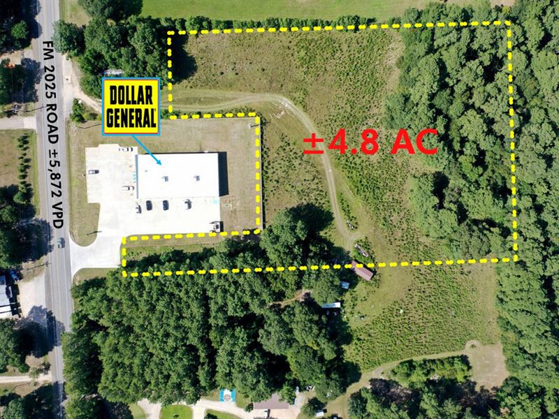 4.86 Acres, Cleveland TX : Cleveland : San Jacinto County : Texas