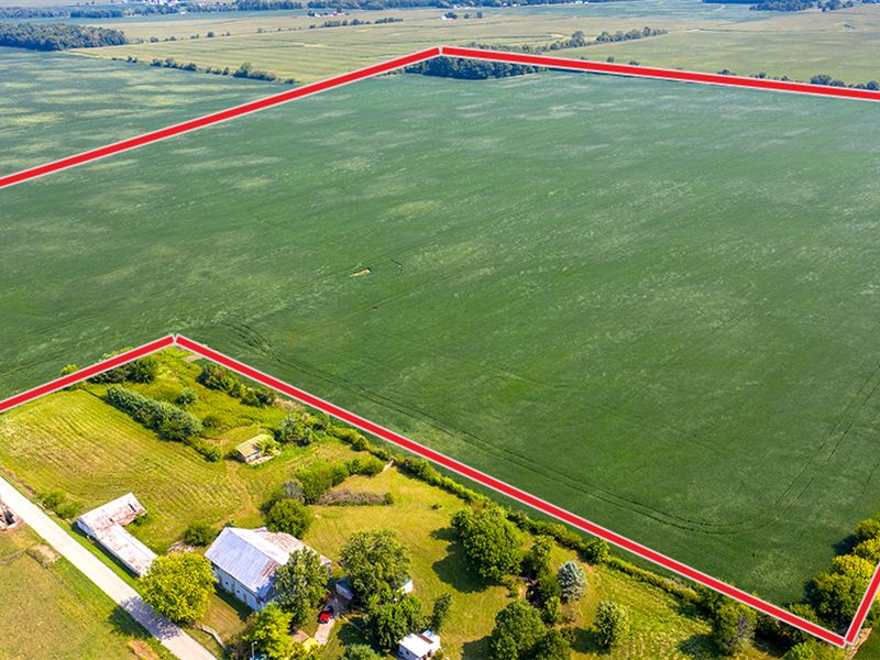 110 Acre Grain Farm : South Bloomfield : Pickaway County : Ohio