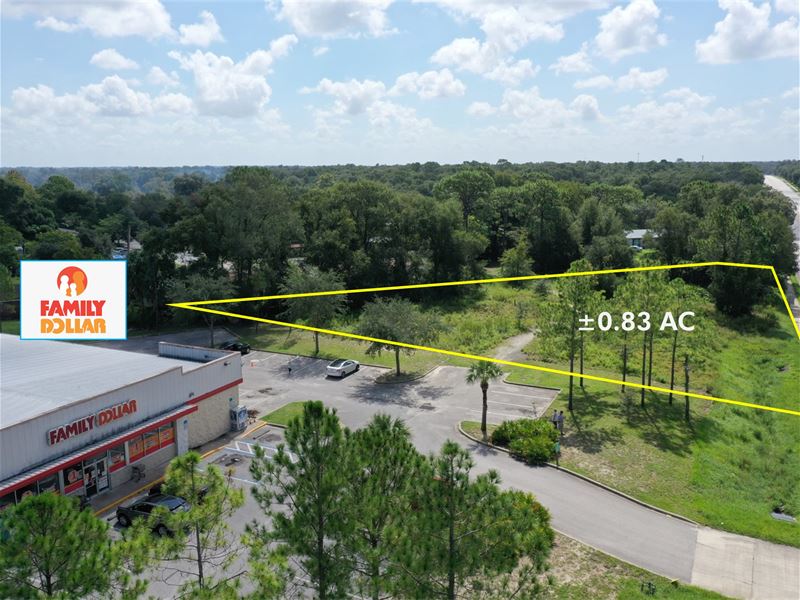 Family Dollar Adjacent Land : Deland : Volusia County : Florida