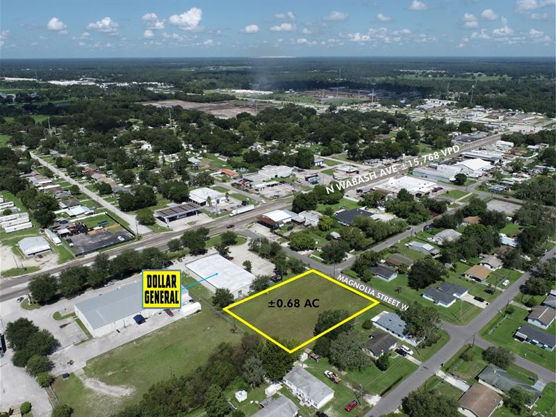 Absolute $1 Auction, 0.68 Acre Land : Lakeland : Polk County : Florida