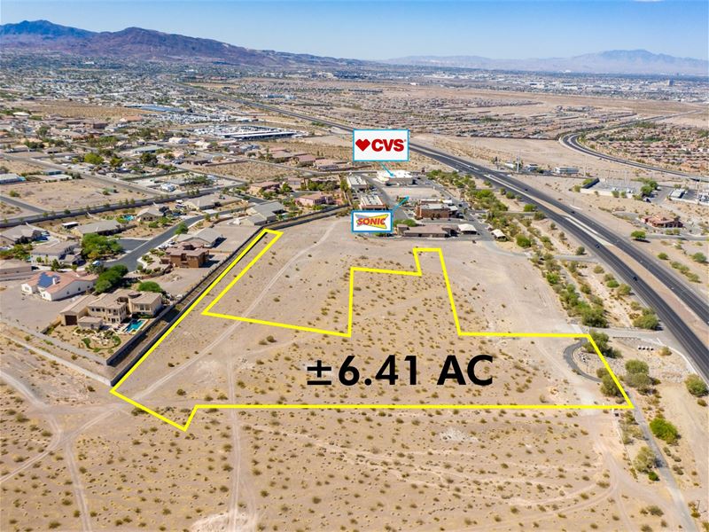 6.41 Acres, Las Vegas Msa : Henderson : Clark County : Nevada