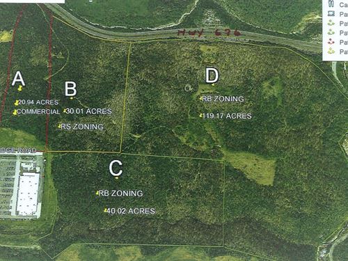 211 Acres in 4 Tracts, Kentucky : Frankfort : Franklin County : Kentucky