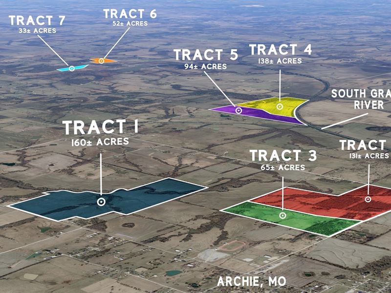 Missouri Land Trust Auction Cass : Archie : Cass County : Missouri