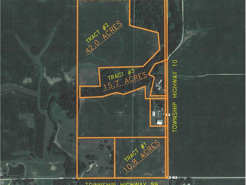 Cover Land Auction-Mon, Nov, 16th : Nevada : Wyandot County : Ohio