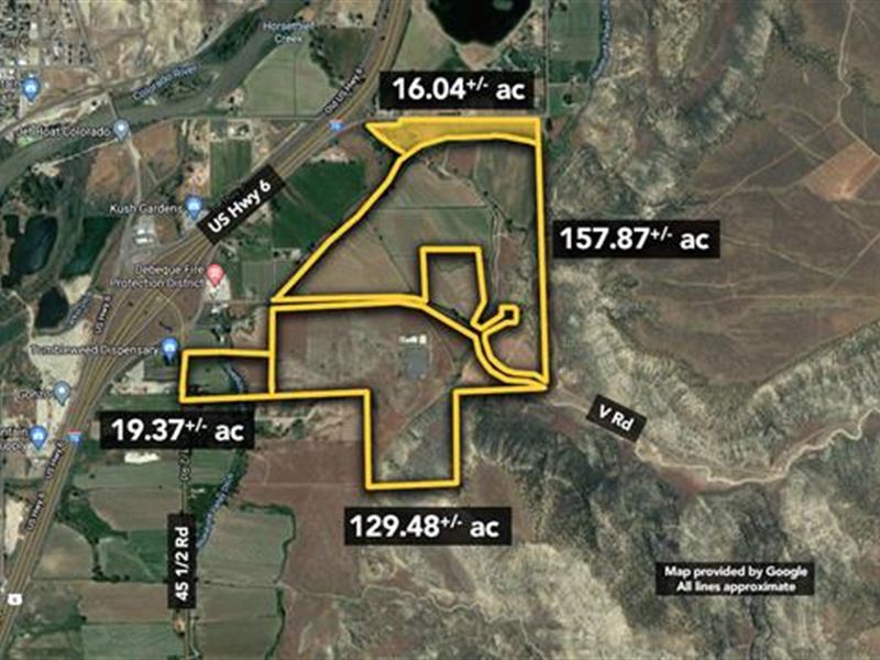 16.04 ac in DE Beque, CO : De Beque : Mesa County : Colorado