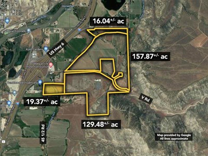 19.37 Ac in DE Beque, CO : De Beque : Mesa County : Colorado