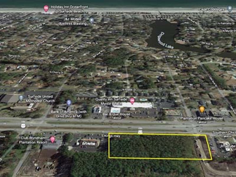 Absolute Auction, Comm Land : Surfside Beach : Horry County : South Carolina