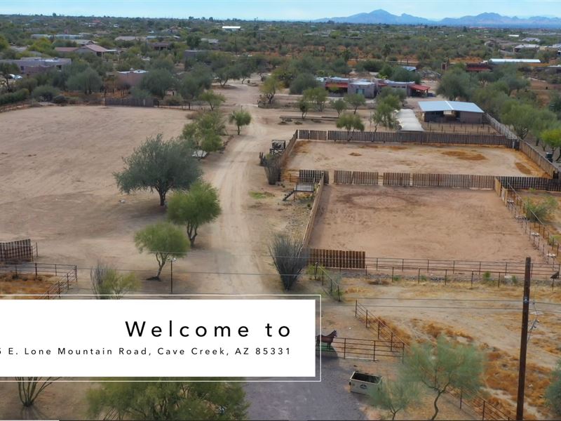 10 Acre Cave Creek AZ Horse : Cave Creek : Maricopa County : Arizona