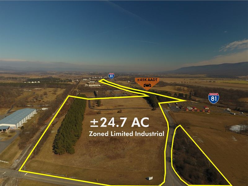 Absolute $1 Auction, 24.7 Acres : Mount Jackson : Shenandoah County : Virginia
