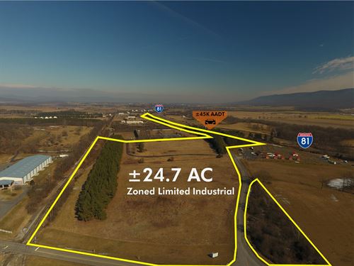 Absolute $1 Auction, 24.7 Acres : Mount Jackson : Shenandoah County : Virginia