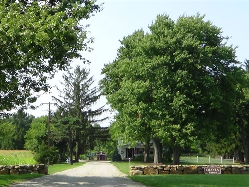 91.7+/- Acre Preserved Farm : Glen Gardner : Hunterdon County : New Jersey