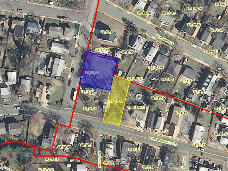 Four Township Owned Lots : Middletown : Monmouth County : New Jersey
