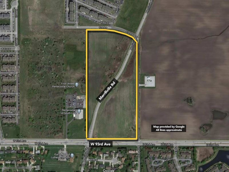 18.68 Ac in Merrillville : Merrillville : Lake County : Indiana