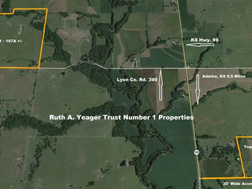 Lyon County, Kansas Land Auction : Admire : Lyon County : Kansas