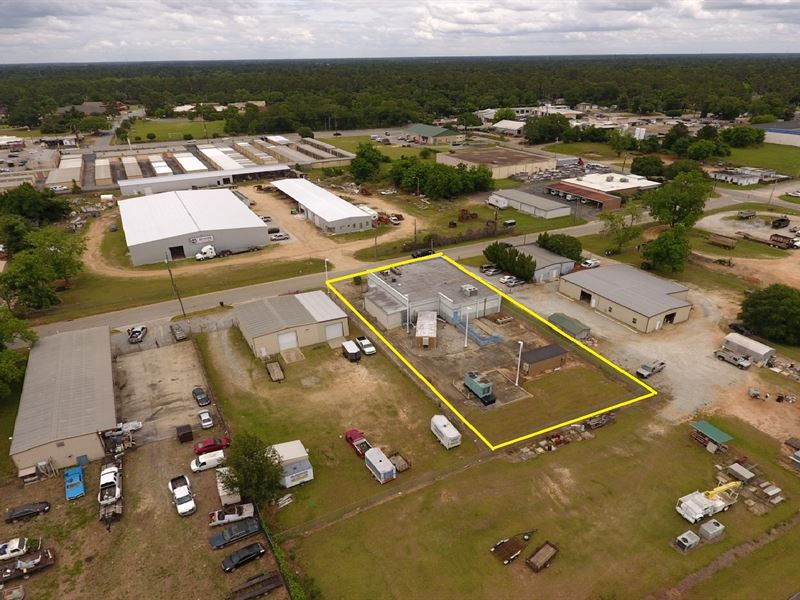 .51 AC with Industrial Building : Albany : Dougherty County : Georgia