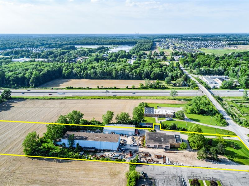 6.59 AC with Industrial Building : North Ridgeville : Lorain County : Ohio