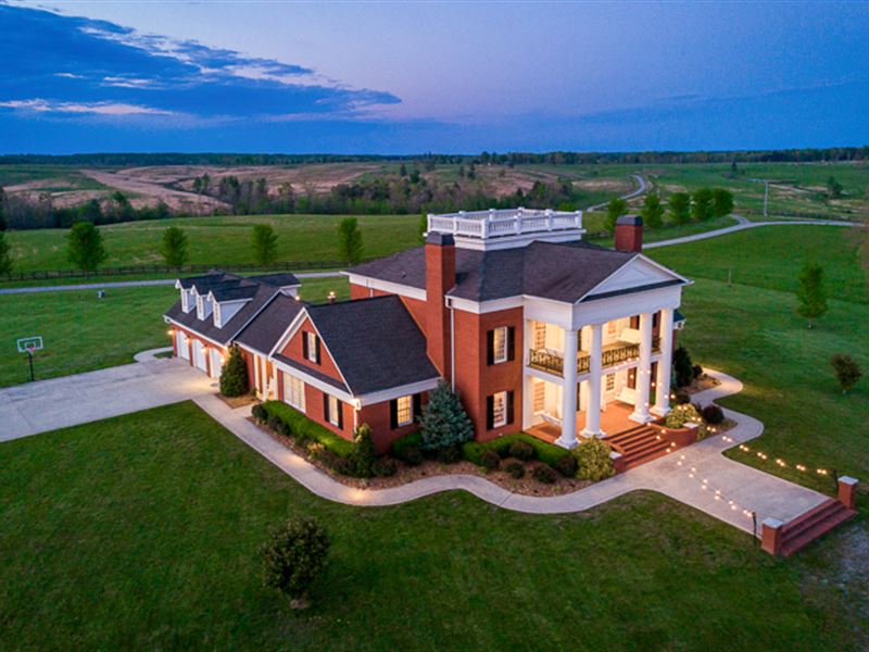 769 Ac. Estate, Tara Inspired : Clarkrange : Fentress County : Tennessee